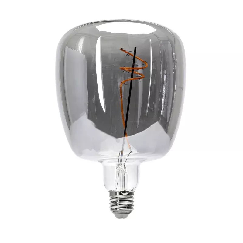Żarówka LED Filament E27 4W 1800K R140 popielata szklana