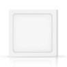 Panel LED natynkowy kwadratowy 18W 3000K 2000lm biały IP20