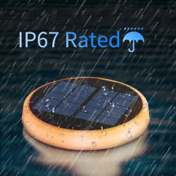 Lampa solarna LED RGBIC 0.6W z akumulatorem i szpikulcem do ogrodu