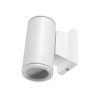 Kinkiet ścienny LED biały GU10 IP65 aluminiowy do montażu ściennego