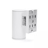 Kinkiet ścienny LED biały GU10 IP65 aluminiowy do montażu ściennego