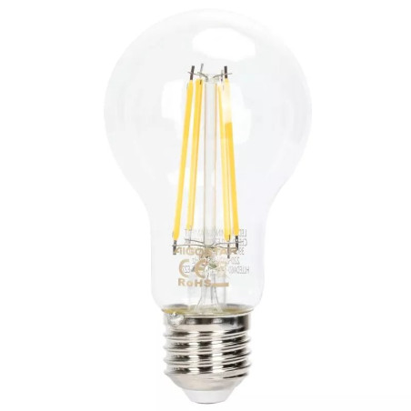 Żarówka LED 6W E27 2700K 600lm ściemnialna transparentna szklana