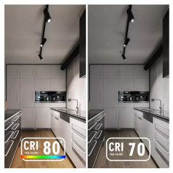 Reflektor LED szynowy 15W 4000K 1700lm czarny do wnętrz