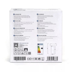 Reflektor LED szynowy 15W 4000K 1700lm czarny do wnętrz