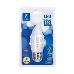 Żarówka świecowa LED E27 4W 340lm barwa neutralna 4000K