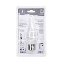 Żarówka świecowa LED E27 4W 340lm barwa neutralna 4000K