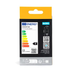 Żarówki LED świeczka C37 E27 11W 3000K 2 sztuki białe