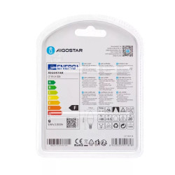 Żarówki LED E14 C37 9W 3000K 2 sztuki, ciepłe światło, 840lm