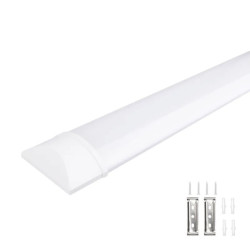 Lampa LED listwa 40W 3000K 1,2m biały plastik 4400lm do wnętrz
