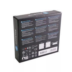 Kwadratowy panel LED 6W ciepłe światło 3000K 600lm podtynkowy
