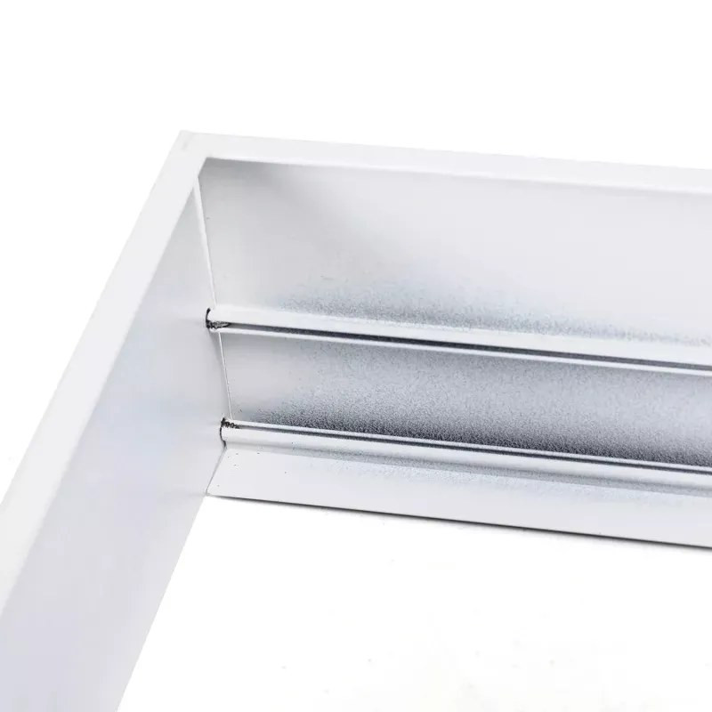 Rama natynkowa aluminiowa 600x600 mm biała do paneli LED