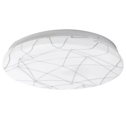 Lampa sufitowa LED 20W 6500K 2200lm z geometrycznym wzorem