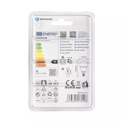 Żarówka LED A60 E14 8W ciepłe światło 3000K 730 lm plastikowa