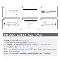 Reflektor LED 15W neutralny 4000K 1700lm do szyn trójprzewodowych