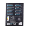 Przenośny halogen LED 100W zimna barwa 6500K z przewodem 1,8m