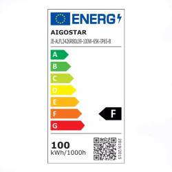 Przenośny halogen LED 100W zimna barwa 6500K z przewodem 1,8m