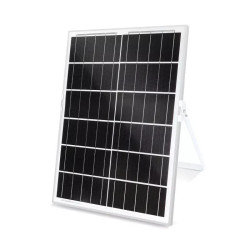 Halogen solarny LED 300W 6500K zimne światło z panelem monokrystalicznym
