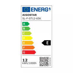 Żarówka LED filamentowa ST64 12W E27 zimne światło 1320lm