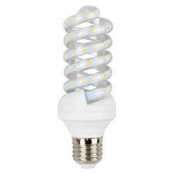 Żarówka LED spiralna E27 13W 3000K 1290 lumenów szklana do wnętrz