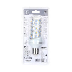 Żarówka LED spiralna E27 13W 3000K 1290 lumenów szklana do wnętrz