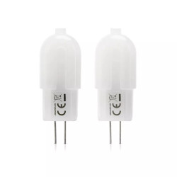 Żarówki LED G4 1,7W 160lm zimna barwa 6500K AC/DC 12V 2 sztuki