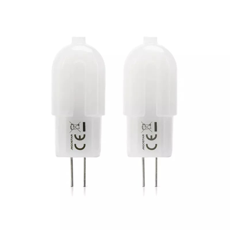 Żarówki LED G4 1,7W 160lm zimna barwa 6500K AC/DC 12V 2 sztuki
