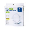 Podtynkowy panel LED 12W 3000K biały 1190lm krawędziowy