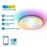 Panel sufitowy WiFi 19W RGB+CCT 1600lm 2700-6500K ultracienki